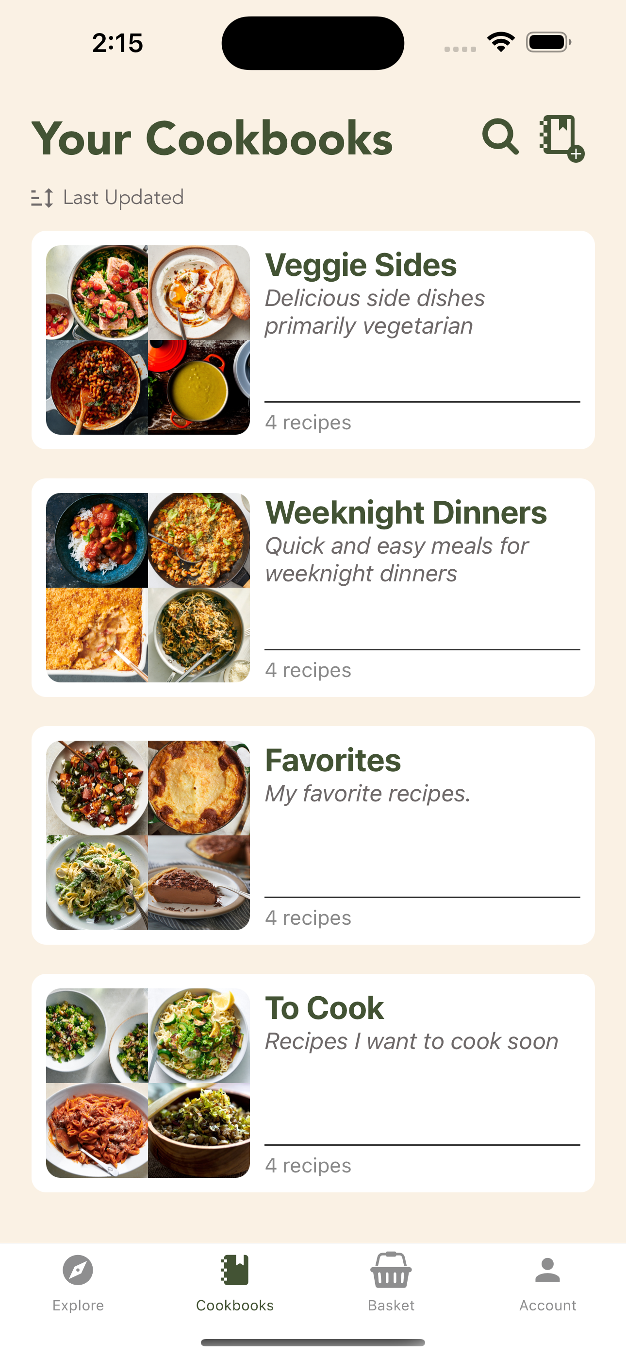 Cookbooks